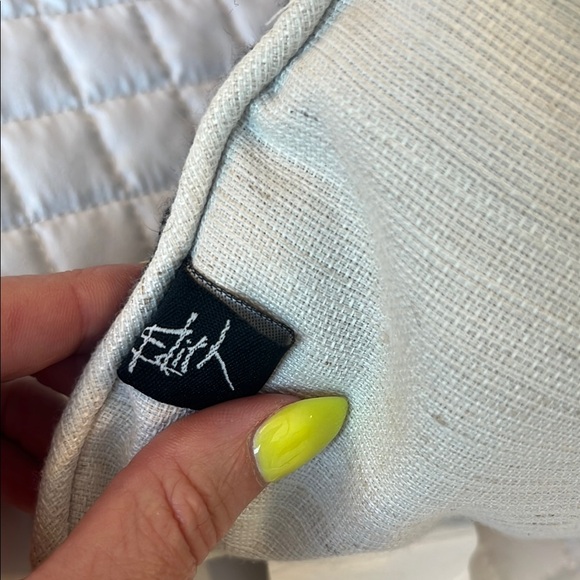 Floral French Bulldog Throw Pillow - Picture 4 of 5